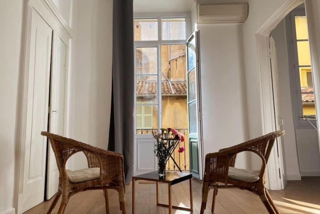 Homelivia, Vieux Nice, Appartement De Charme, Clim Balcon Esterno foto