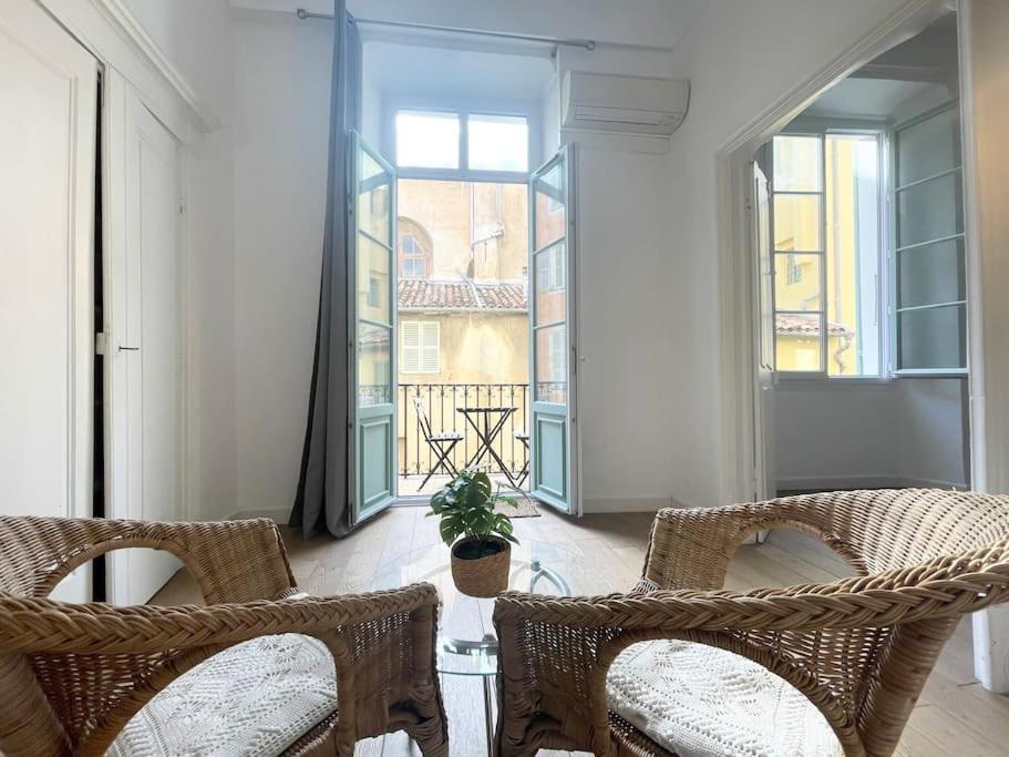 Homelivia, Vieux Nice, Appartement De Charme, Clim Balcon Esterno foto